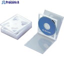 ELECOM CD・DVD・Blu-rayプラケース 2枚収納 ホワイト (5枚入) CCD-JSCNW5WH 1パック ■▼828-2816