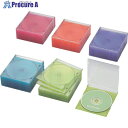 ELECOM CD・DVD・Blu-rayスリムプラケース 1枚収納アソート50枚入 CCD-JSCS50ASO 1パック ■▼828-2827