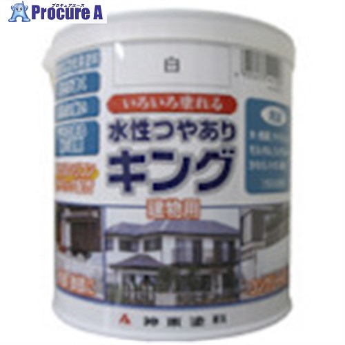 シントー 水性つやありキング オーカ 0.7L 4474-0.7 6缶 ■▼851-2065※個人宅様送り不可