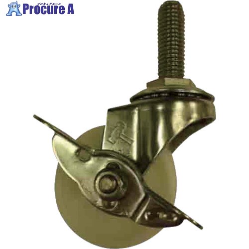 SUS 【数量1〜9】キャスターAブレーキ付(ステン) SFK-583S 1個 ■▼127-8970【代引決済不可】【送料都度..