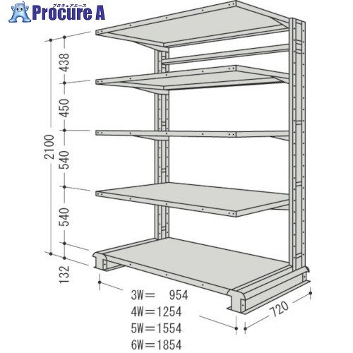 NF キャンチラック単式増結1連W954D720H2100F5 CR73L-S5B 1台 ■▼136-1774 【送料都度見積】 NF キャンチラック単式増結1連W954D720H2100F5 CR73L-S5B 1台 ■▼136-1774 【送料都度見積】