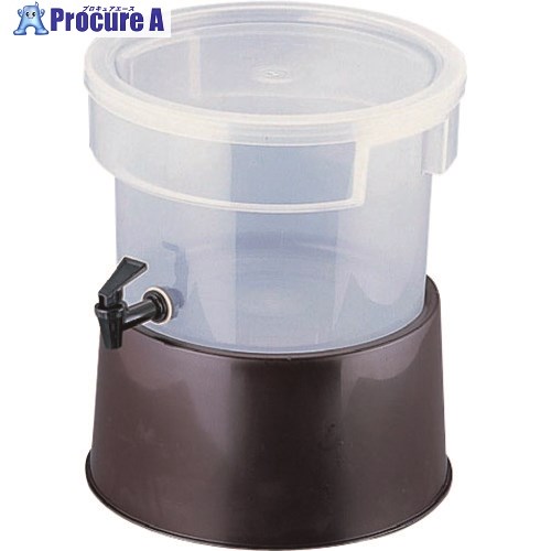 TKG カーライル 丸型ビバレッジディスペンサー 2227 3ガロン 茶 FBB0802 1個 ■▼187-0633 【送料都度見積】