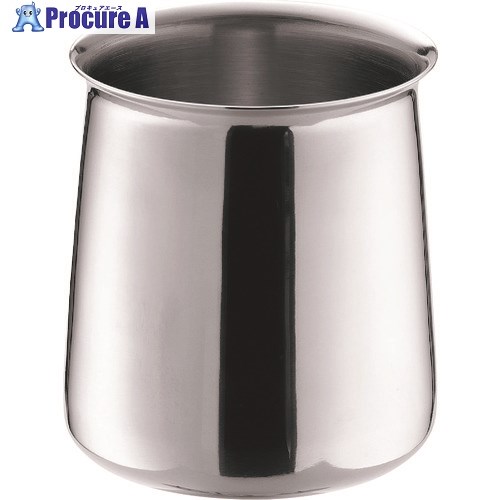 TKG UK ステンレス丸型しゃもじ入れ プレーン DSY1501 1個 ■▼187-0667 【送料都度見積】