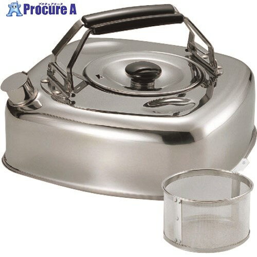 TKG 杉山金属 18-8キューブケトル(ストレーナー付) KS-2621(2.8L) EKT3603 1個 ■▼187-2244【代引決済不..