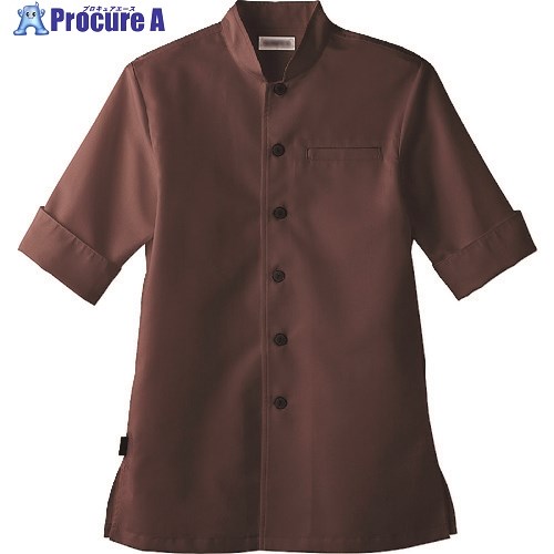 TKG サンペックスイスト 男女兼用ショップコート ET-7731 ブラウン L SKC6003 1個 ■▼192-3737【代引決済不可】【送料都度見積】