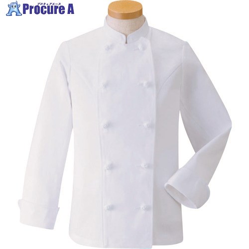 TKG サンペックスイスト 女性用コックコート・長袖KC-427 3L (ホワイト) SKT5405 1個 ■▼192-3784 【送料都度見積】