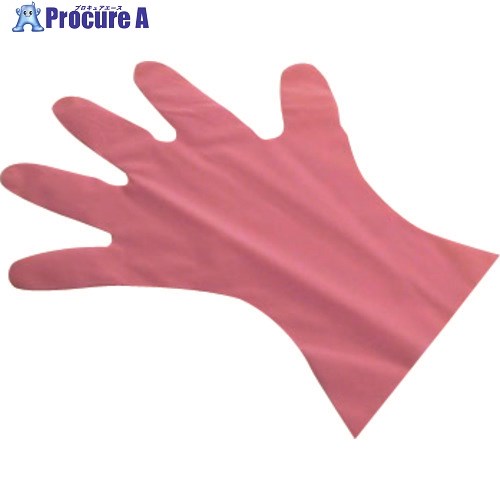 TKG 東京パック カラー マイジャストグローブ五本絞り ピンク (200枚入) S STB591 1個 ■▼192-5360【代引決済不可】【送料都度見積】