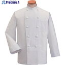 TKG サンペックスイスト サマーコックコート・長袖KD-418 4L (ホワイト) SKT5206 1個 ■▼192-6885 【送料都度見積】