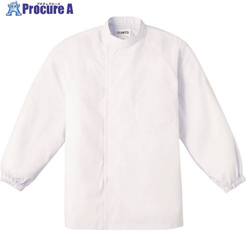 TKG サンペックスイスト 男女兼用白衣コート US-2603 LL (ホワイト) SKC3504 1個 ■▼192-6941 【送料都度見積】