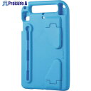ELECOM iPad 10.2 2019用EVAケース Apple Pencil収納 スタンド付 ブルー TB-A19REVABU 1個 ■▼338-3339...