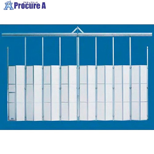 ゲート工業 基礎不要パネルゲート 高さ4.5mX間口8.1m 全面パネル EG-3P-81 1台 ■▼378-0596【代引決済不..