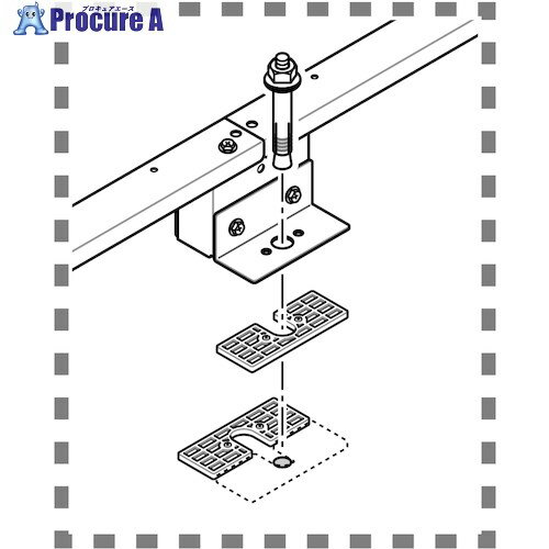 タクボ GBヨウ アンカーカナグ GBS-AK1 1S ■▼424-0739【代引決済不可】【送料都度見積】※個人宅様送り..