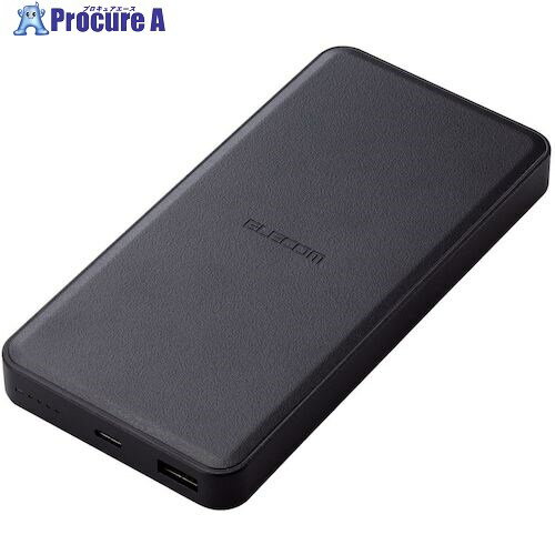 ELECOM リン酸鉄モバイルバッテリー 12000mAh USB-A出力×1 USB-C入出力×1