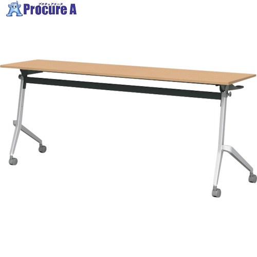 IRIS FT89 ナチュラル/D脚・幕無・棚付 CFT89D-1845T-N 1台 ■▼523-6262 【送料都度見積】