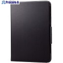 ELECOM iPad 10.9インチ 第10世代用フラップケース ソフトレザー フリーアングル ブラック TB-A22RWVFUBK 1個 ■▼523-7778【代引決済不可】