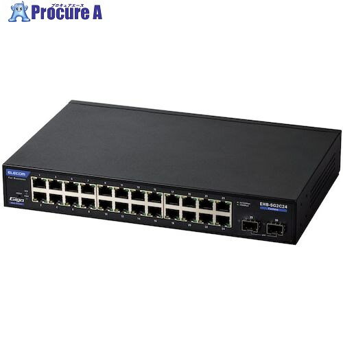 ELECOM ˡ͸å󥰥ϥ WEBޡ Giga 24ݡ 3ǯݾ EHB-SG2C24 1 612-3583