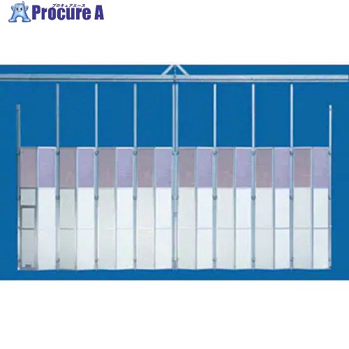 ゲート工業 基礎不要パネルゲート 高さ4.5mX間口7.2m 上部メッシュパネル EG-3T1-72 1台 ■▼677-2833【..