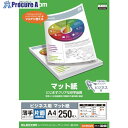 ELECOM ビジネス用マット紙(A4・薄手・片面250枚) EJK-MHA4250 1個 ■▼864-3000