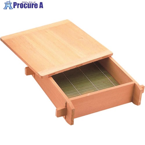 TKG 木製 角セイロ 関東型(サワラ材) 36cm WSI01036 1個 ■▼138-8236 【送料都度見積】