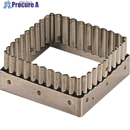 TKG マトファ 抜型角ギザ 150312 80mm WNK09 1個 ■▼193-6431【代引決済不可】【送料都度見積】