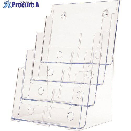 TKG クルーズ PSカタログケース CR77401 (A4判・4段) ZKT3101 1個 ■▼193-6578 【送料都度見積】