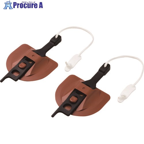 ELECOM 耐震キャスターストッパー TS-F013BR 1個 ■▼204-8683