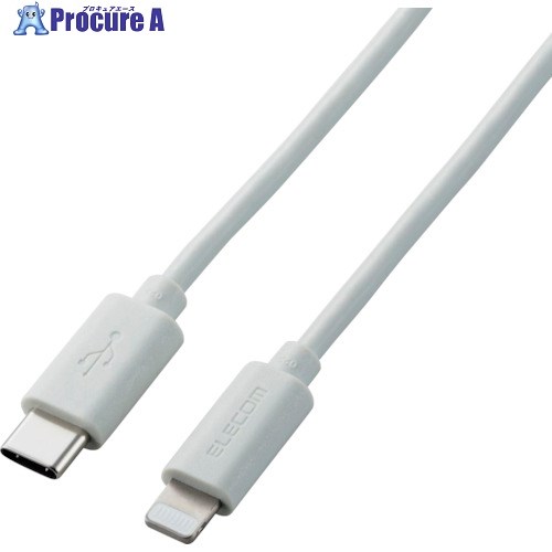 ELECOM USB C-Lightning֥ 1.0m С U2C-APCL10SV 1 369-1915
