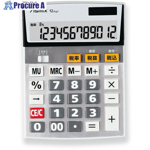 ASKA ビジネス電卓M C1253 1個 ■▼649-4520【代引決済不可】【送料都度見積】
