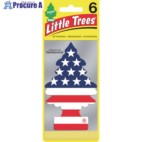 リトルツリーズ LT エアーフレッシュナー 6P - America(アメリカ) LT651 1パック ▼671-6169【代引決済不可】