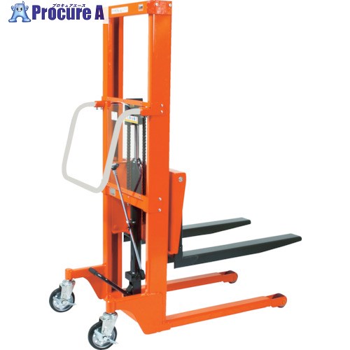 TRUSCO コゾウリフター 400kg フォーク式 H75-1500 BEA-H400-15 1台 ■▼115-8249 【送料都度見積】