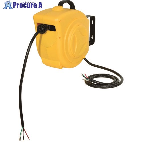 NICHIDO 電工ドラム 三相200V 屋内型 オートリール アース付 15m AL-E315N 1台 ▼162-0493【代引決済不可】