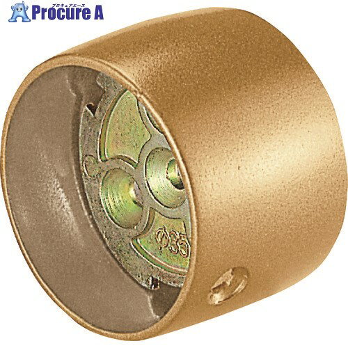 SHIROKUMA 手すり用接続金具 35φ AG BR-110-35-AG 1個 ▼183-3914【代引決済不可】