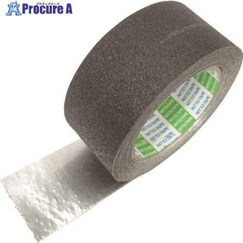 日東 アンチスキッドテープ(屋外用) AS-127 凹凸面用 1.0mm×50mm×5m ブラック AS-127BOX-50B 1巻 ▼401-1643