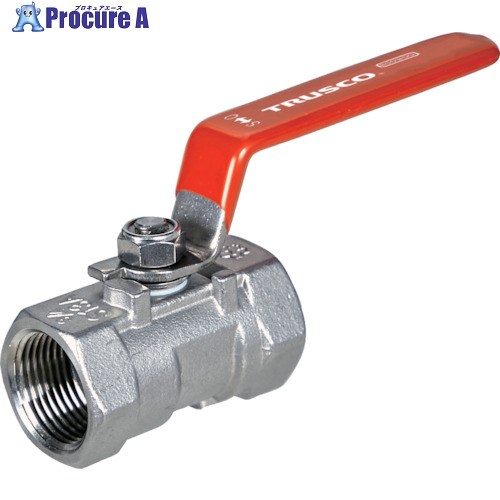 TRUSCO ボールバルブ レデューストボアタイプ(800型・ステンレスSCS13A)3/8 BAV-SR10A 1個 ▼545-3523【代引決済不可】