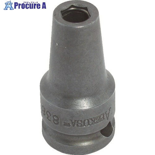 ATI ヘックスビットアダプター3/8 スクエアドライブ ATI540SE-5 1個 ▼792-8033