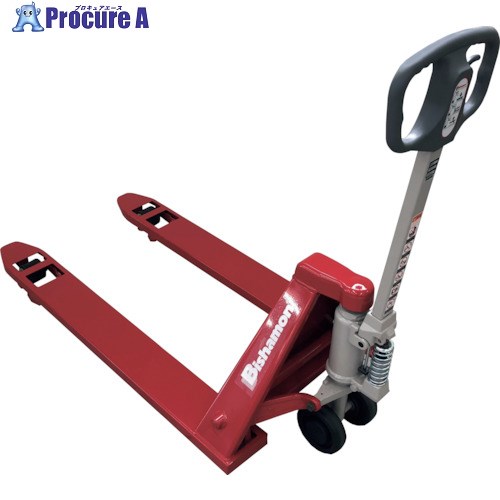 Bishamon ハンドパレットトラック 標準式 均等荷重1100kg フォーク長さ1400mm×幅153×間隔379mm BM11L3 1台 ■▼827-9603 【送料都度見積】※車上渡し