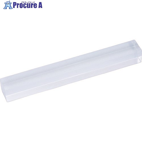 光 アクリル角棒 クリア 18角×100mm AE061 1個 ▼835-9731【代引決済不可】