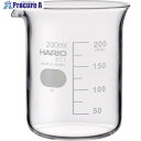 HARIO ビーカー 目安目盛付 200ml B-200-SCI 1個 ▼855-7565