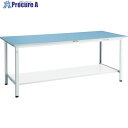 TRUSCO 軽荷重作業台(250kg)BE型 1200X750XH740 下棚2枚付 ホワイト色 BER-1275LT2W 1台 ■▼856-3907