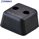 緑十字 衝突防止用ゴム 黒 60×50×33mm 246174 1個 ■▼662-1595 【送料都度見積】