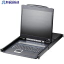 ATEN KVMドロワ- 8ポート/19インチLCD一体型/ロングレール CL1308NJJL 1台 ■▼115-2124