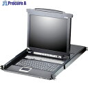 ATEN KVMドロワー 16ポート/17インチLCD一体型/マルチインターフェース/ロングレール CL5716MJJL 1台 ■▼115-2132