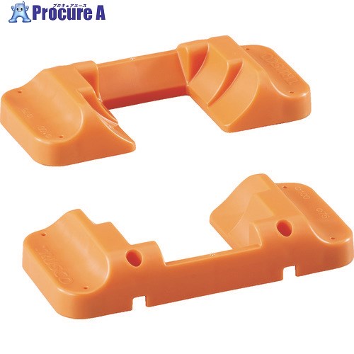 TRUSCO 台車オプション 75パイ/100パイキャスター用車止め とめたろう 2個1組 CH75100-2S 1組 ▼116-2186