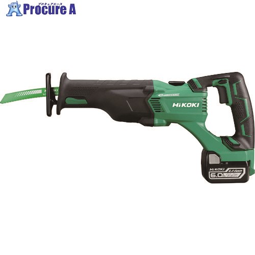 HiKOKI 14.4Vコードレスセーバソー6.0Ah CR14DBL-LYPK 1台 ▼117-0774【代引決済不可】