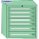OS デラックス重量キャビネット 間口811×奥行557×高さ881mm(若草色) DX808 1台 ■▼136-1080 ※個人宅様送り不可