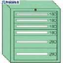 OS デラックス重量キャビネット 間口811×奥行557×高さ681mm(若草色) DX807 1台 ■▼136-2562 ※個人宅様送り不可