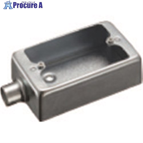 Panasonic 露出スイッチボックス1コ用1方出 16 DF30161K 1台 ▼144-6793【代引決済不可】 ●YA513