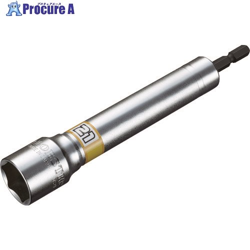 エビ 電ドルソケット“ストロック” ロングソケット 6角 対辺21mm DS21LS 1個 ▼197-3204【代引決済不可】 ●YA513