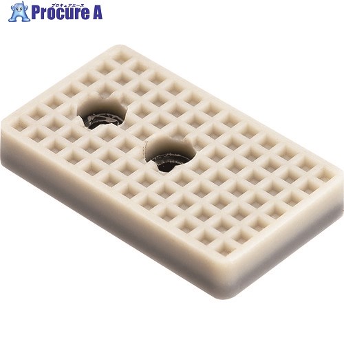 アインツ 当板・角型・白2穴・ミニシリンダー用 CPL-061 1個 ▼207-3331【代引決済不可】