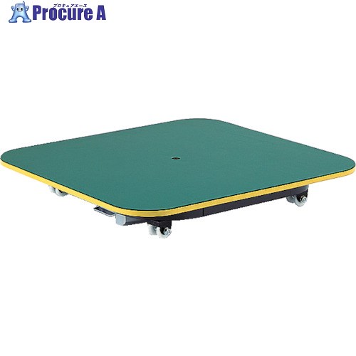 TRUSCO ライン作業台用回転キャリープラット ベアリング型 CLD-47・50TCB (タイデンボウシゴムマットバ..